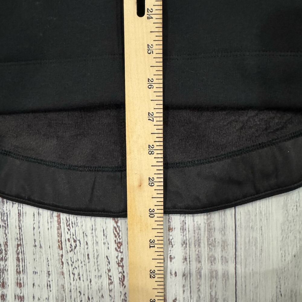 Athleta Cozy Karma Twist Neck Sweatshirt XS Black Fleece - Picture 8 of 10